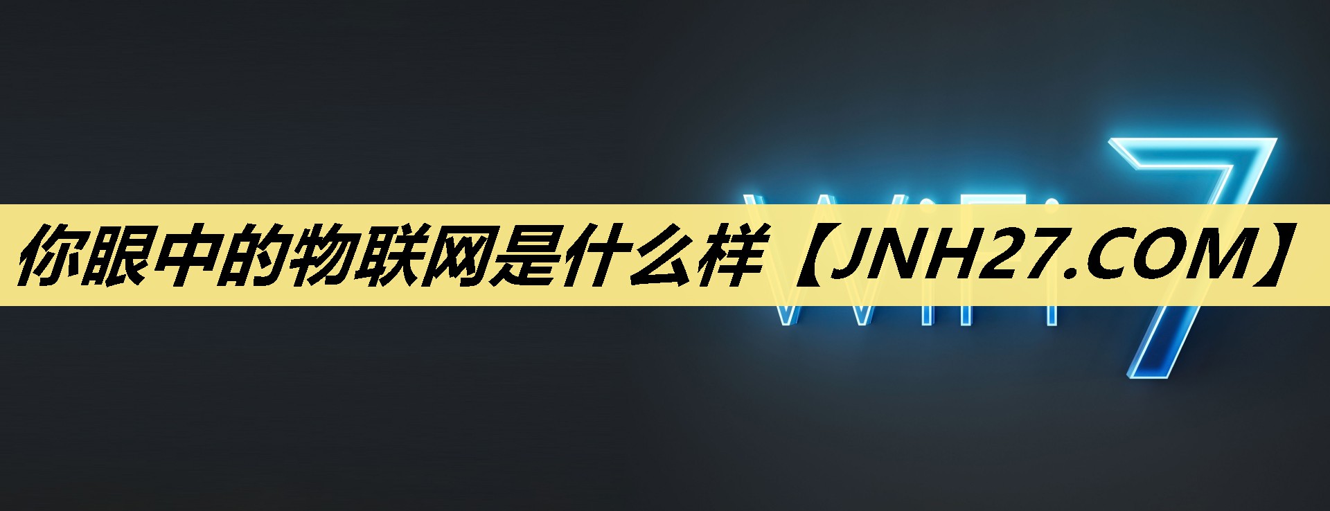 你眼中的物联网是什么样